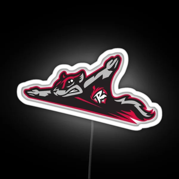Richmond Flying Squirrels Icons Classic Led RGB Neon Sign