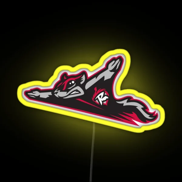 Richmond Flying Squirrels Icons Classic Led RGB Neon Sign
