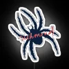 Richmond Spider Handwritten Neon Sign with RGB Lighting