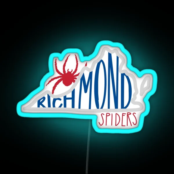 Richmond Spiders Virginia RGB Neon Sign