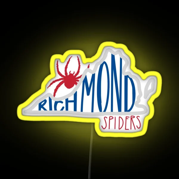 Richmond Spiders Virginia RGB Neon Sign