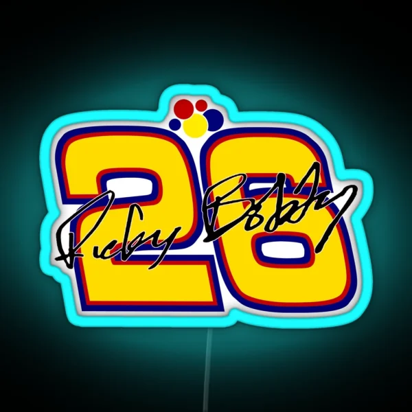 Ricky Bobby RGB Neon Sign