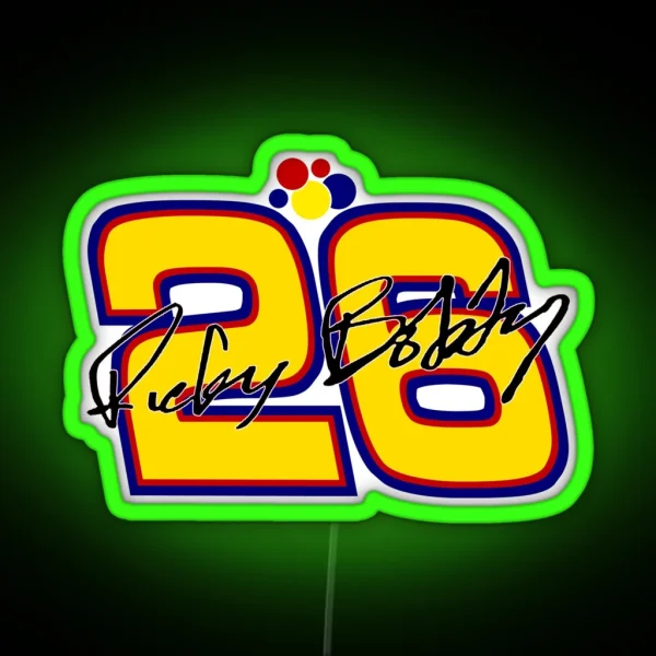 Ricky Bobby RGB Neon Sign