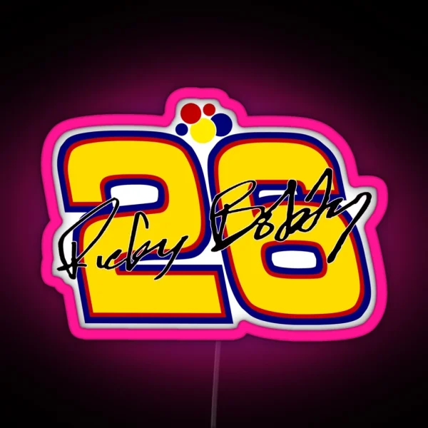 Ricky Bobby RGB Neon Sign