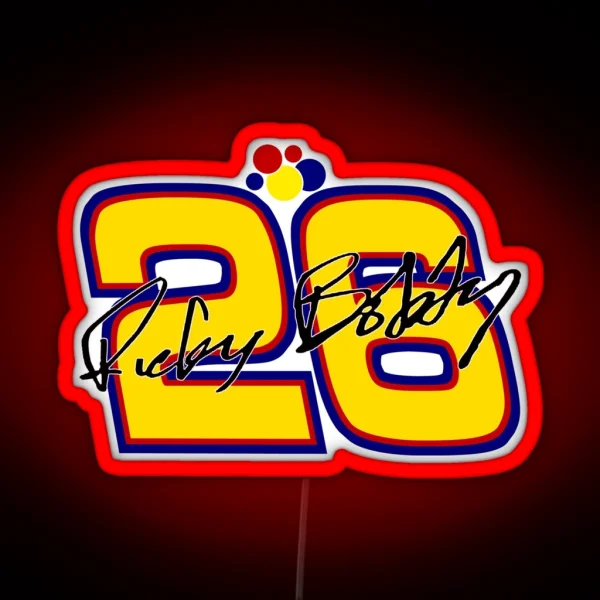 Ricky Bobby RGB Neon Sign