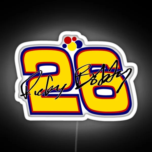 Ricky Bobby RGB Neon Sign