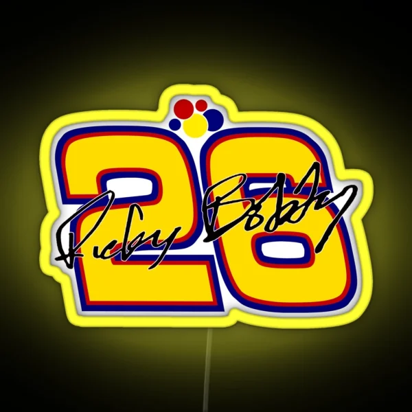 Ricky Bobby RGB Neon Sign