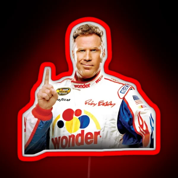 Ricky Bobby RGB Neon Sign
