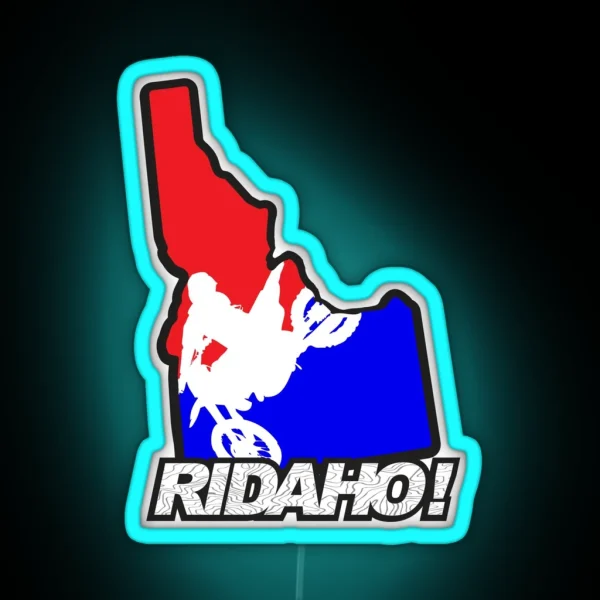 RIDAHO RGB Neon Sign