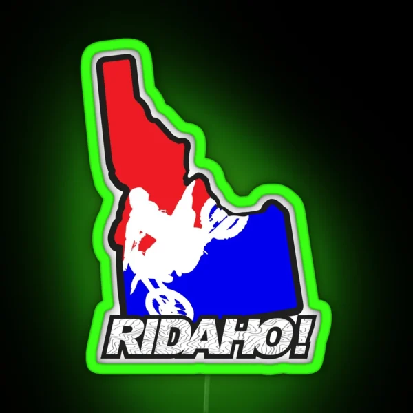 RIDAHO RGB Neon Sign