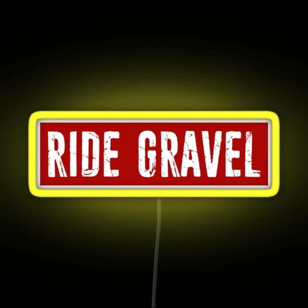 Ride Gravel RGB Neon Sign