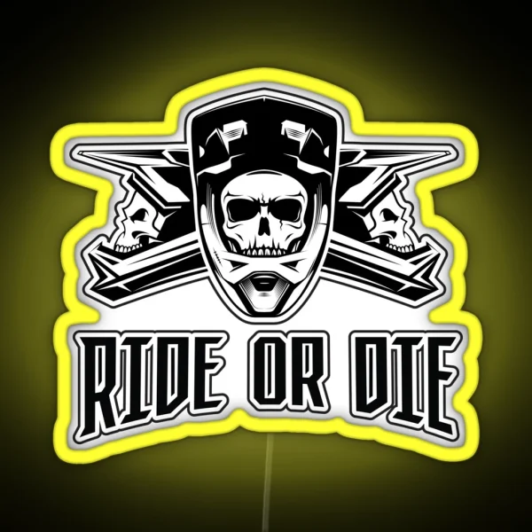 Ride Or Die RGB Neon Sign