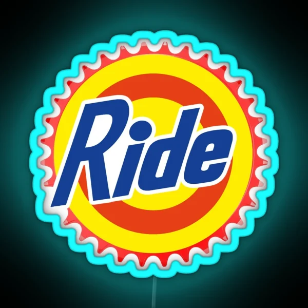Ride Parody RGB Neon Sign