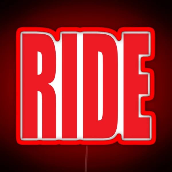 RIDE RGB Neon Sign