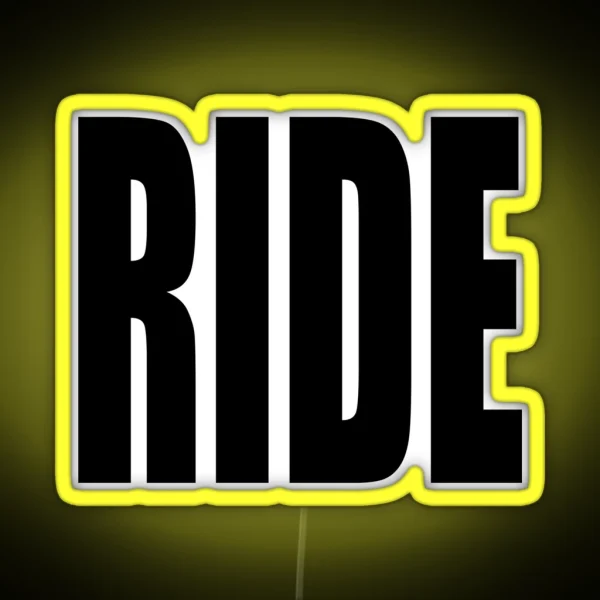 RIDE RGB Neon Sign