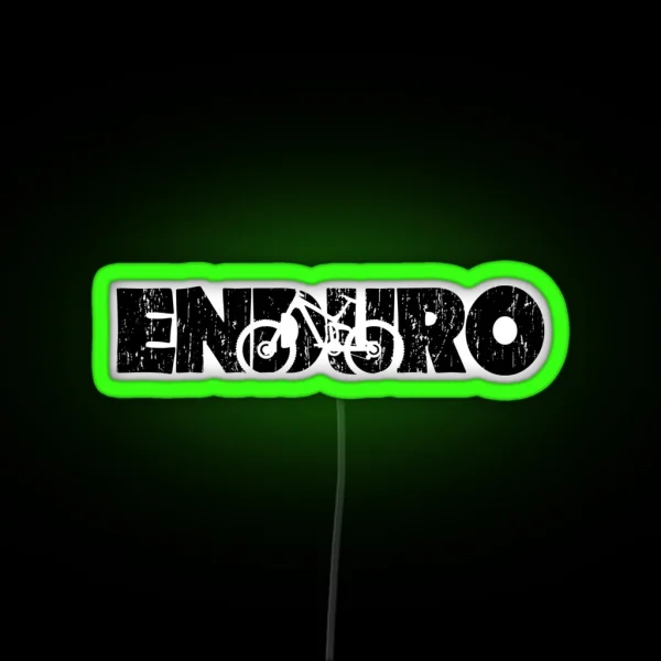 Ride Your Enduro Bike Led RGB Neon Sign