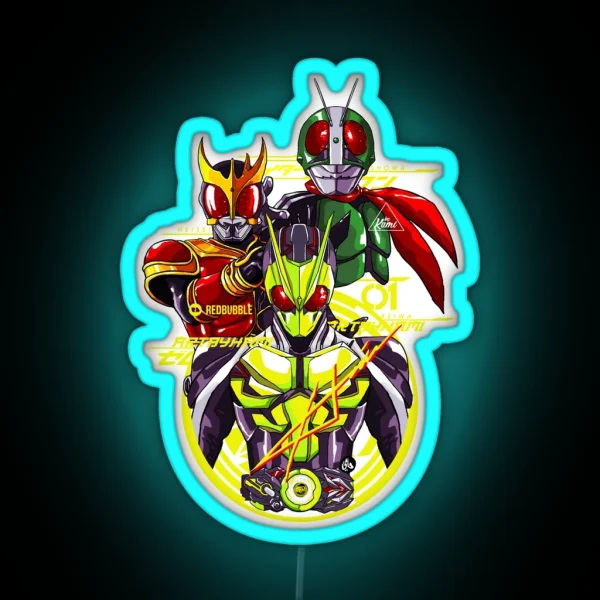 RIDER GENERATIONS RGB Neon Sign
