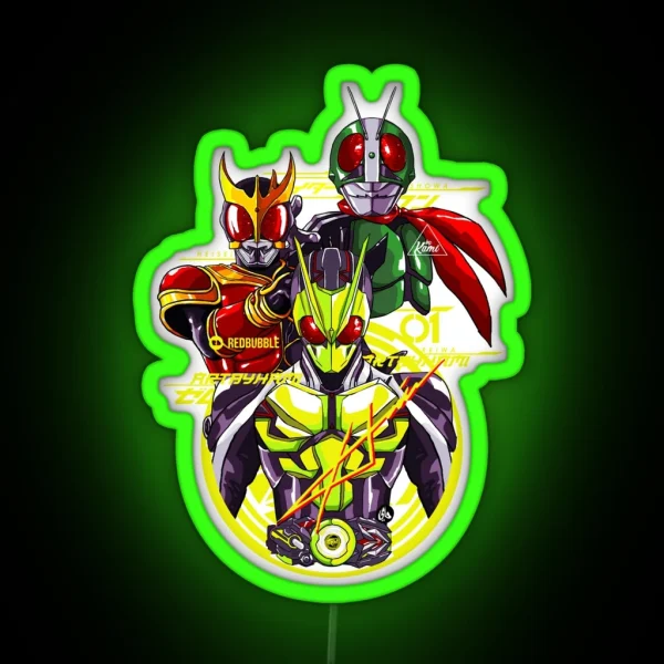 RIDER GENERATIONS RGB Neon Sign