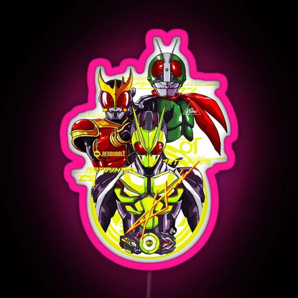 RIDER GENERATIONS RGB Neon Sign