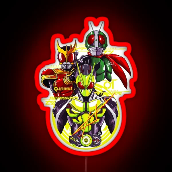 RIDER GENERATIONS RGB Neon Sign