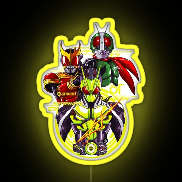 RIDER GENERATIONS RGB Neon Sign