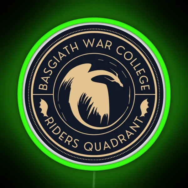 Riders Quadrant Patch RGB Neon Sign