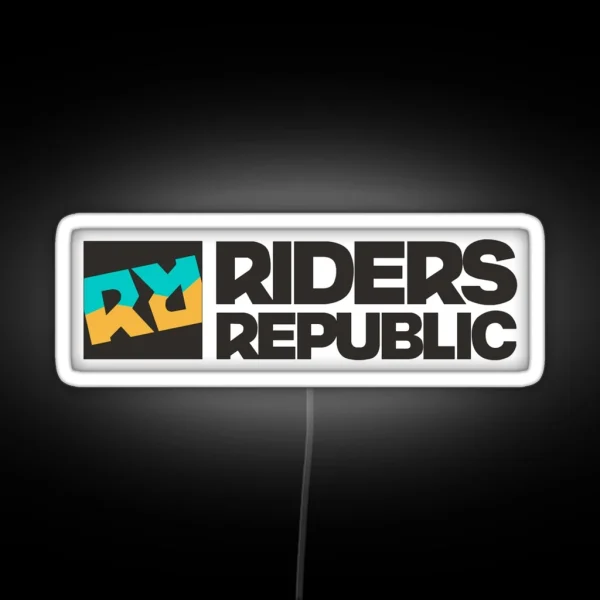 Riders Republic Led Logo RGB Neon Sign