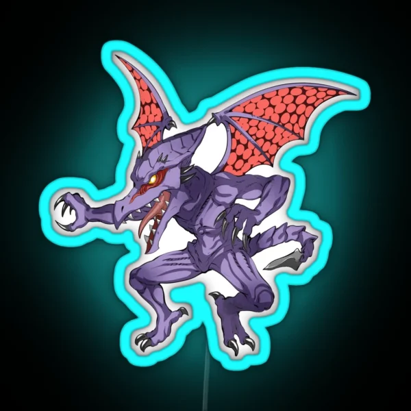 Ridley Smash RGB Neon Sign