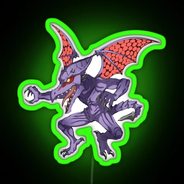 Ridley Smash RGB Neon Sign