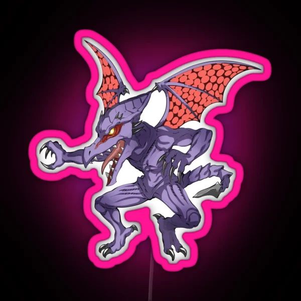 Ridley Smash RGB Neon Sign