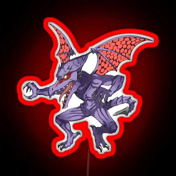 Ridley Smash RGB Neon Sign