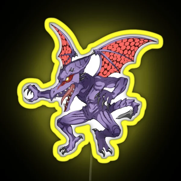 Ridley Smash RGB Neon Sign