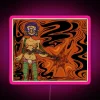rifle girl rgb neon sign pink