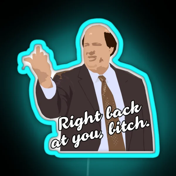 Right Back At You RGB Neon Sign