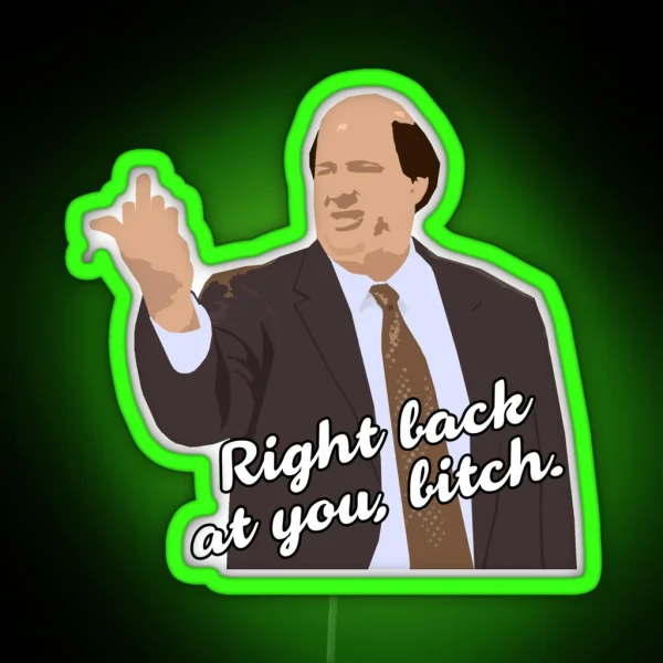 Right Back At You RGB Neon Sign