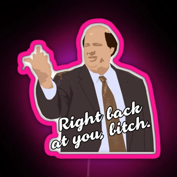 Right Back At You RGB Neon Sign