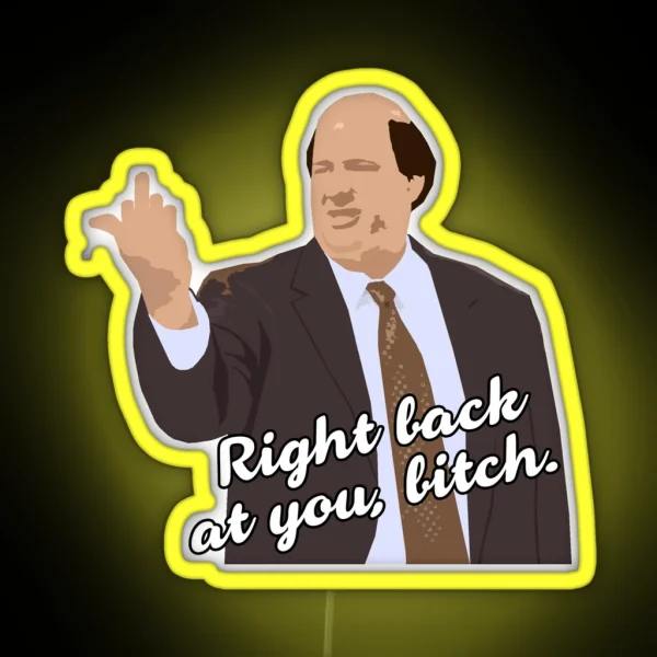 Right Back At You RGB Neon Sign