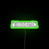 right now we are alive and infinite - rgb neon sign with vibrant green lighting inspired by 'the perks of being a wallflow...