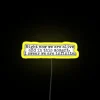 right now we are alive infinite moment neon sign perks wallflower rgb yellow