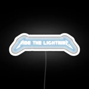 Right The Lightning Metallica RGB Neon Sign
