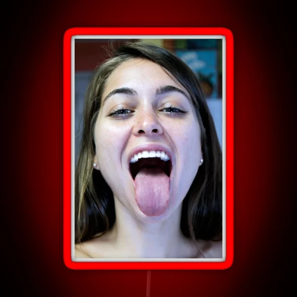 Riley Reid RGB Neon Sign