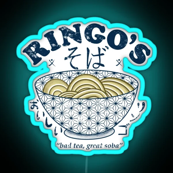 Ringo S Soba Blue Eye Samurai RGB Neon Sign
