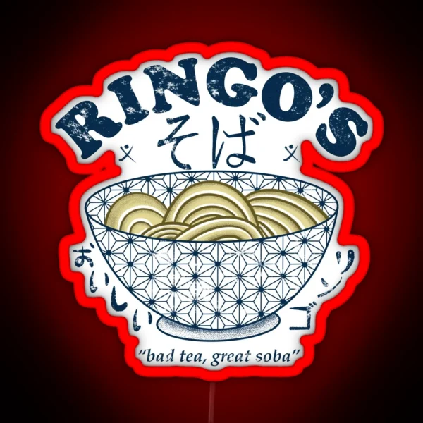 Ringo S Soba Blue Eye Samurai RGB Neon Sign