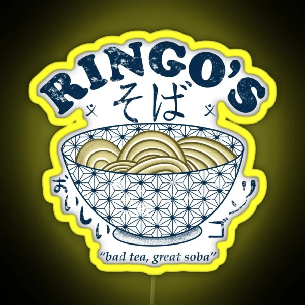 Ringo S Soba Blue Eye Samurai RGB Neon Sign