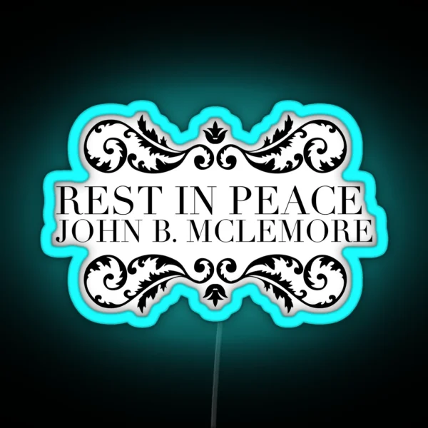RIP John B RGB Neon Sign