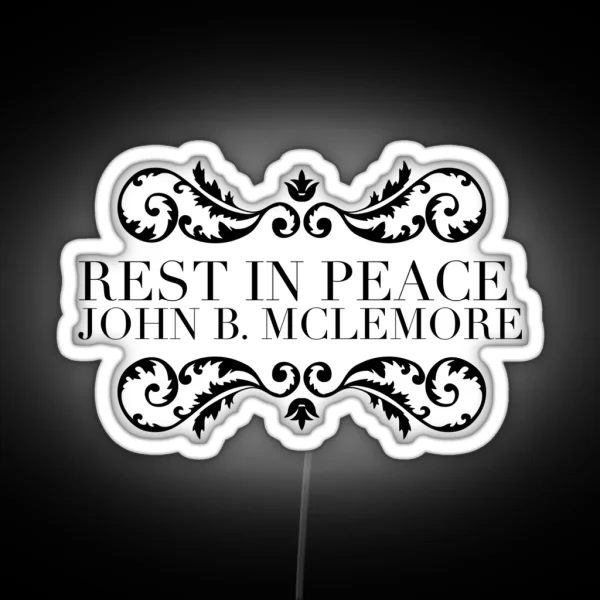 RIP John B RGB Neon Sign