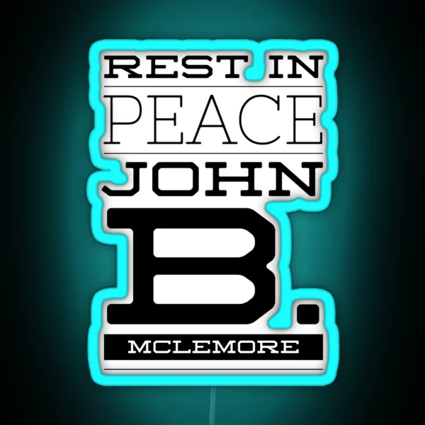 Rip John RGB Neon Sign