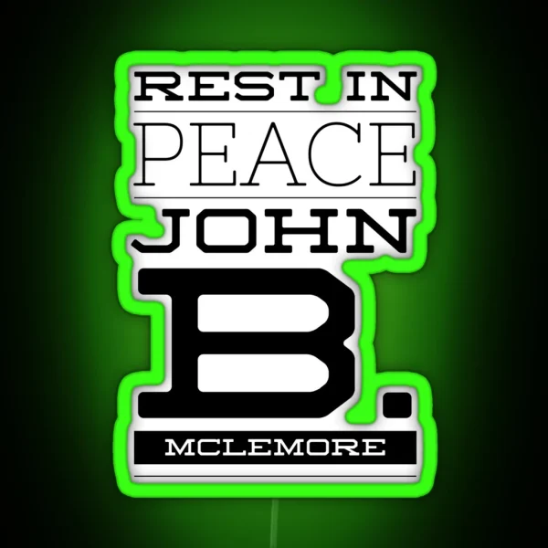 Rip John RGB Neon Sign