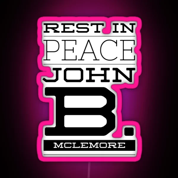 Rip John RGB Neon Sign
