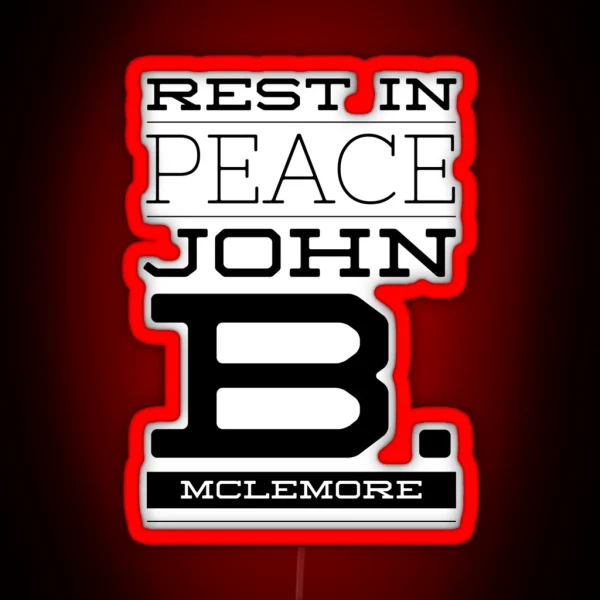 Rip John RGB Neon Sign